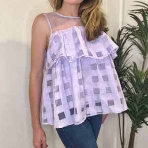 NWT UMGEE | Purple Sleeveless Blouse